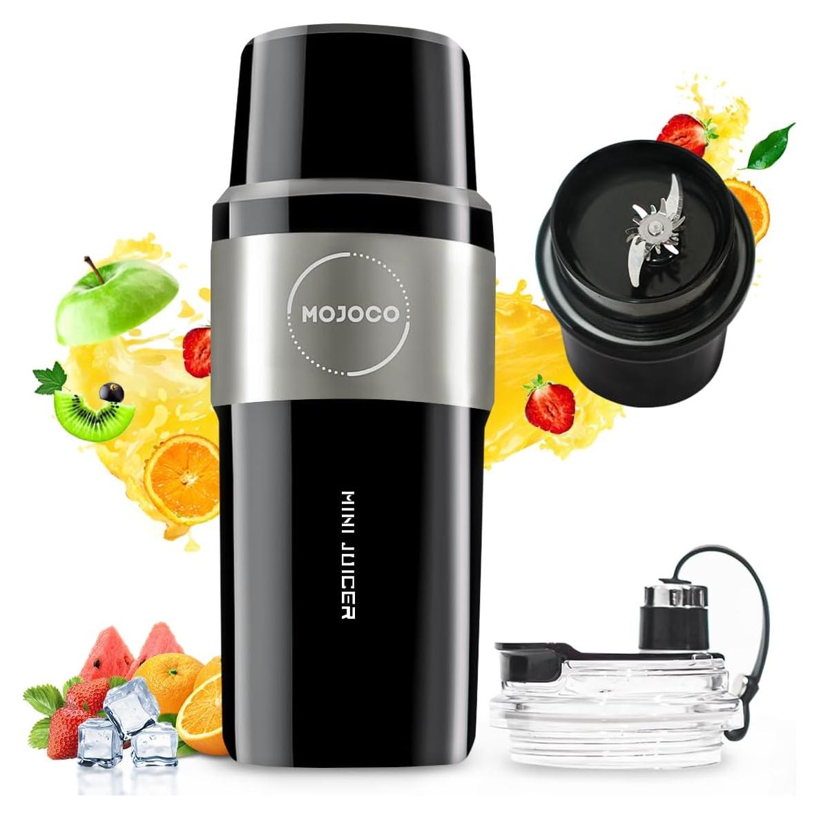 Licuadora Personal Mojoco MJC-T07 414ml Recargable USB Negra