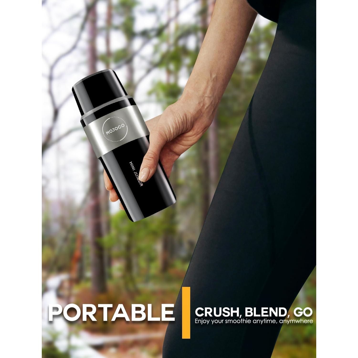 Licuadora Personal Mojoco MJC-T07 414ml Recargable USB Negra