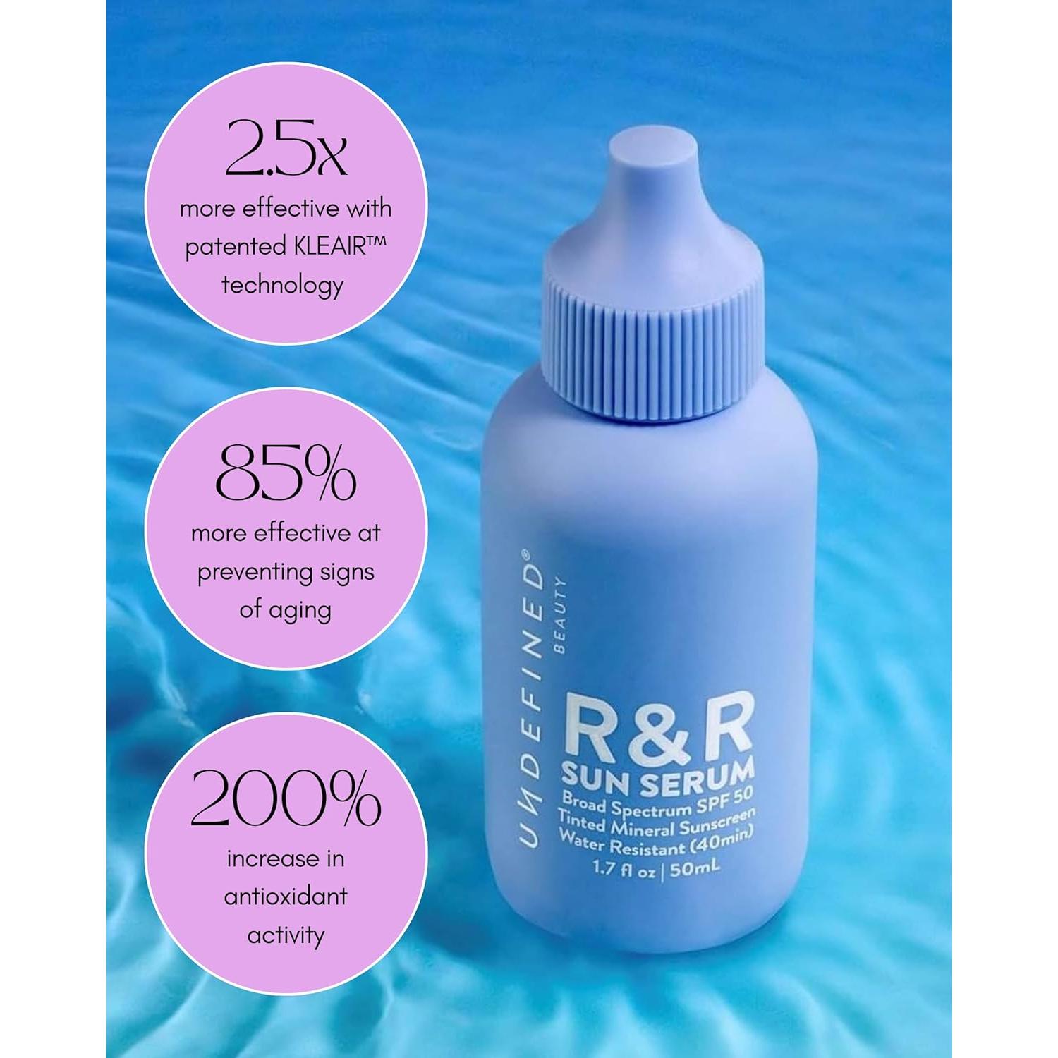 Sérum Solar R&R Belleza Indefinida SPF 50 Tinte Profundo