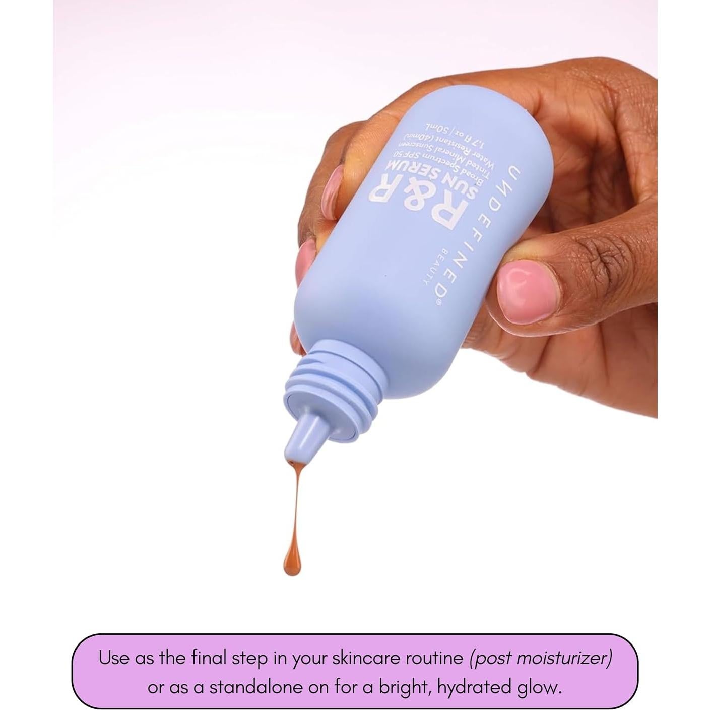 Sérum Solar R&R Belleza Indefinida SPF 50 Tinte Profundo