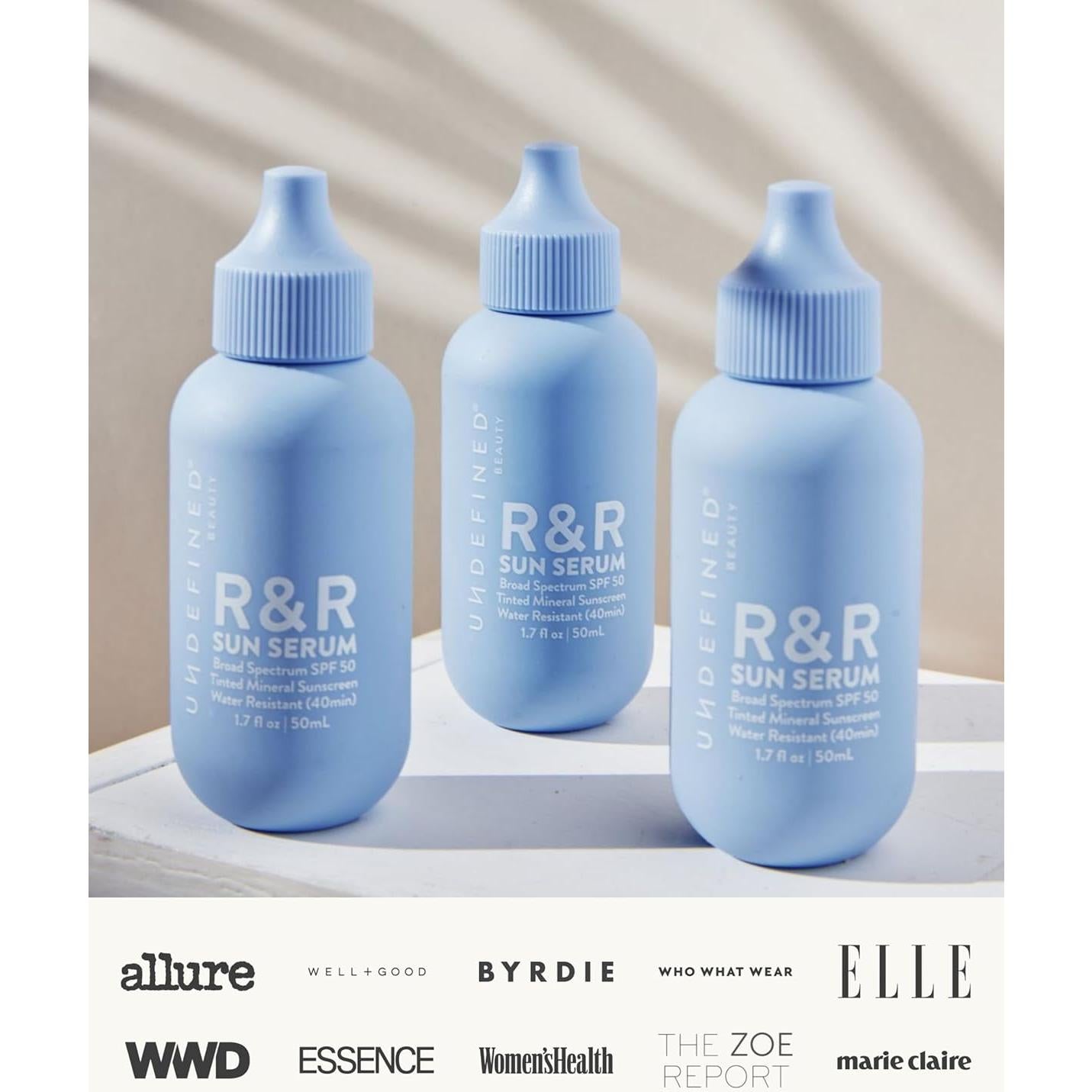 Sérum Solar R&R Belleza Indefinida SPF 50 Tinte Profundo