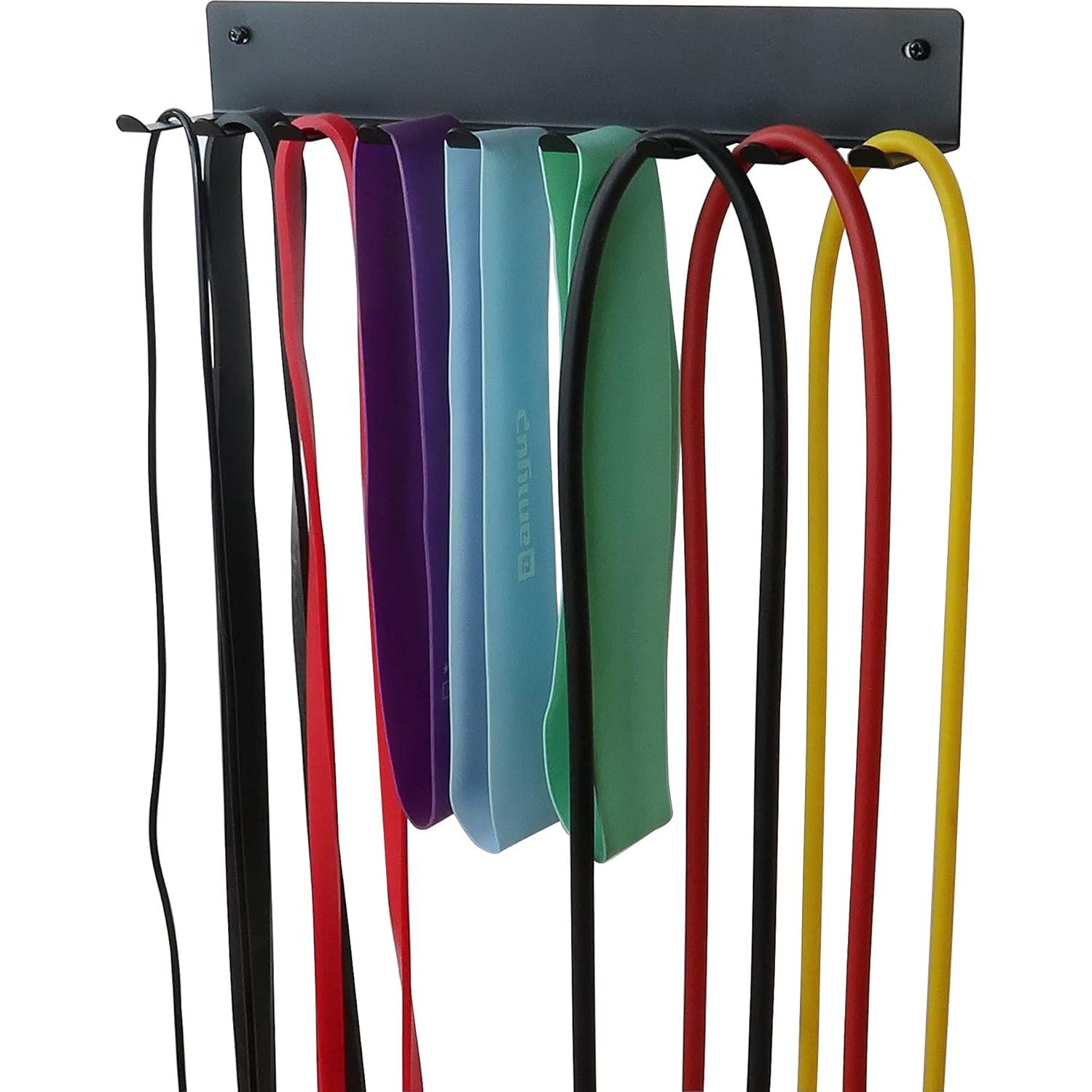 Estante de Almacenamiento Multiusos Tamisom para Gimnasio - Negro