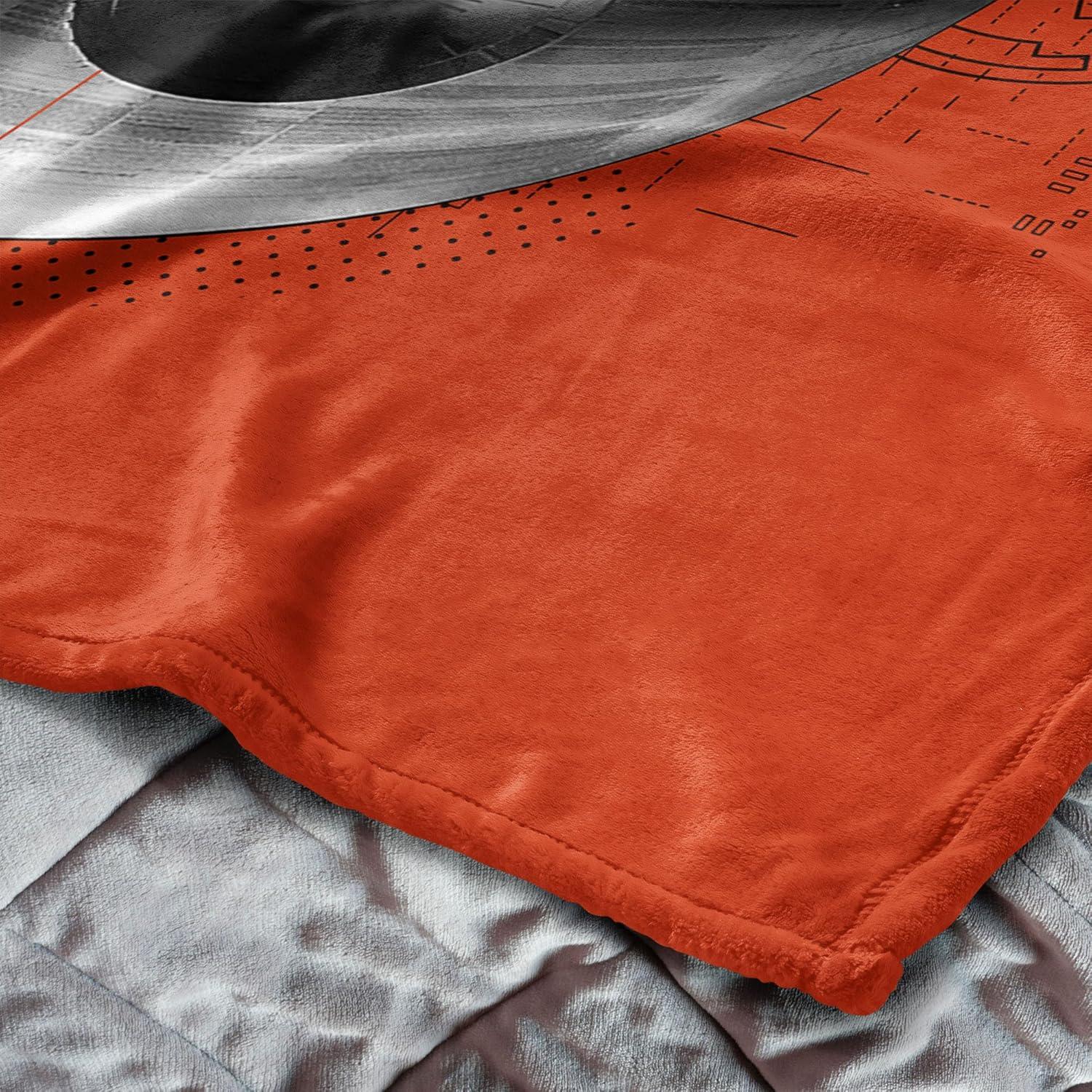 Manta de Toque de Seda Star Wars Estrella de la Muerte 101.6x127cm