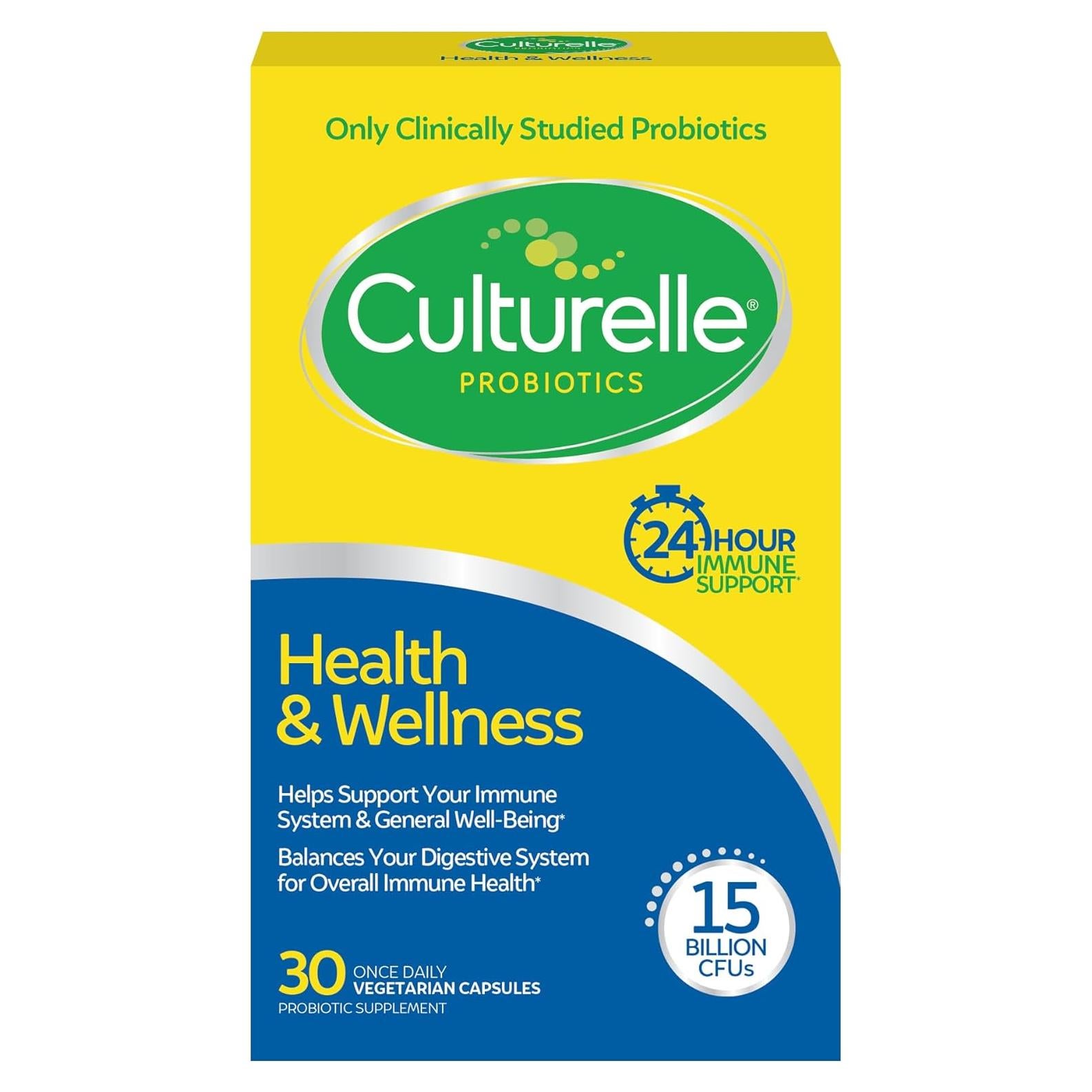 Suplemento Probiotico Culturelle 30 Cápsulas 15 Mil Millones UFC