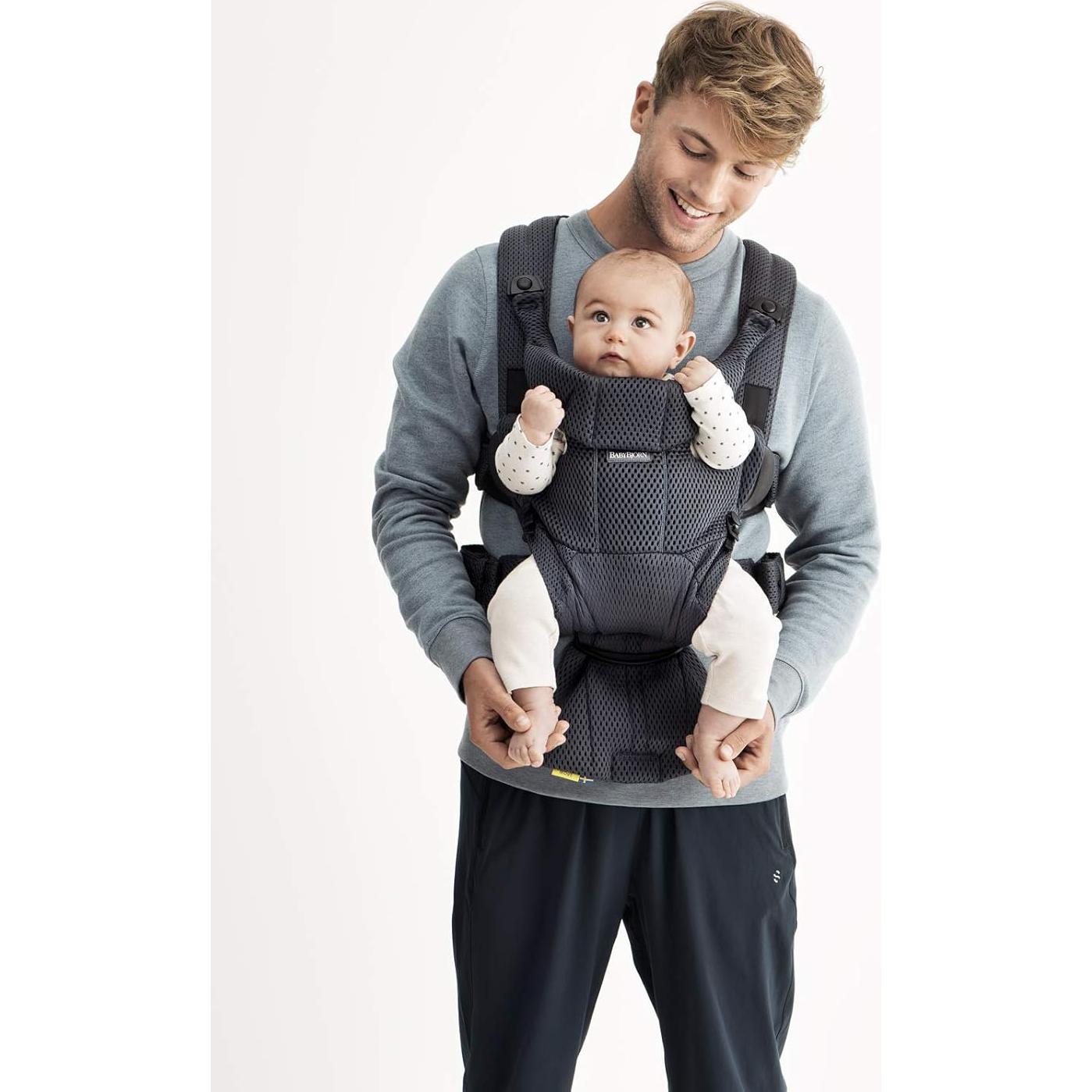 Portabebés BabyBjörn Libre Malla 3D Antracita 0.8kg