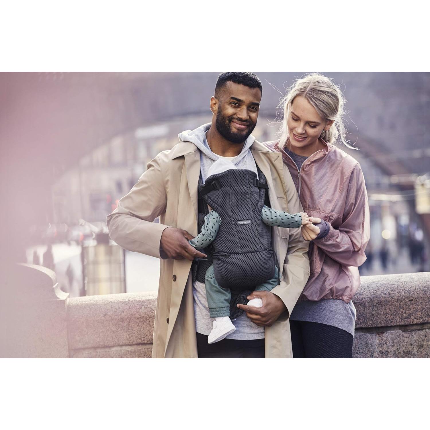 Portabebés BabyBjörn Libre Malla 3D Antracita 0.8kg