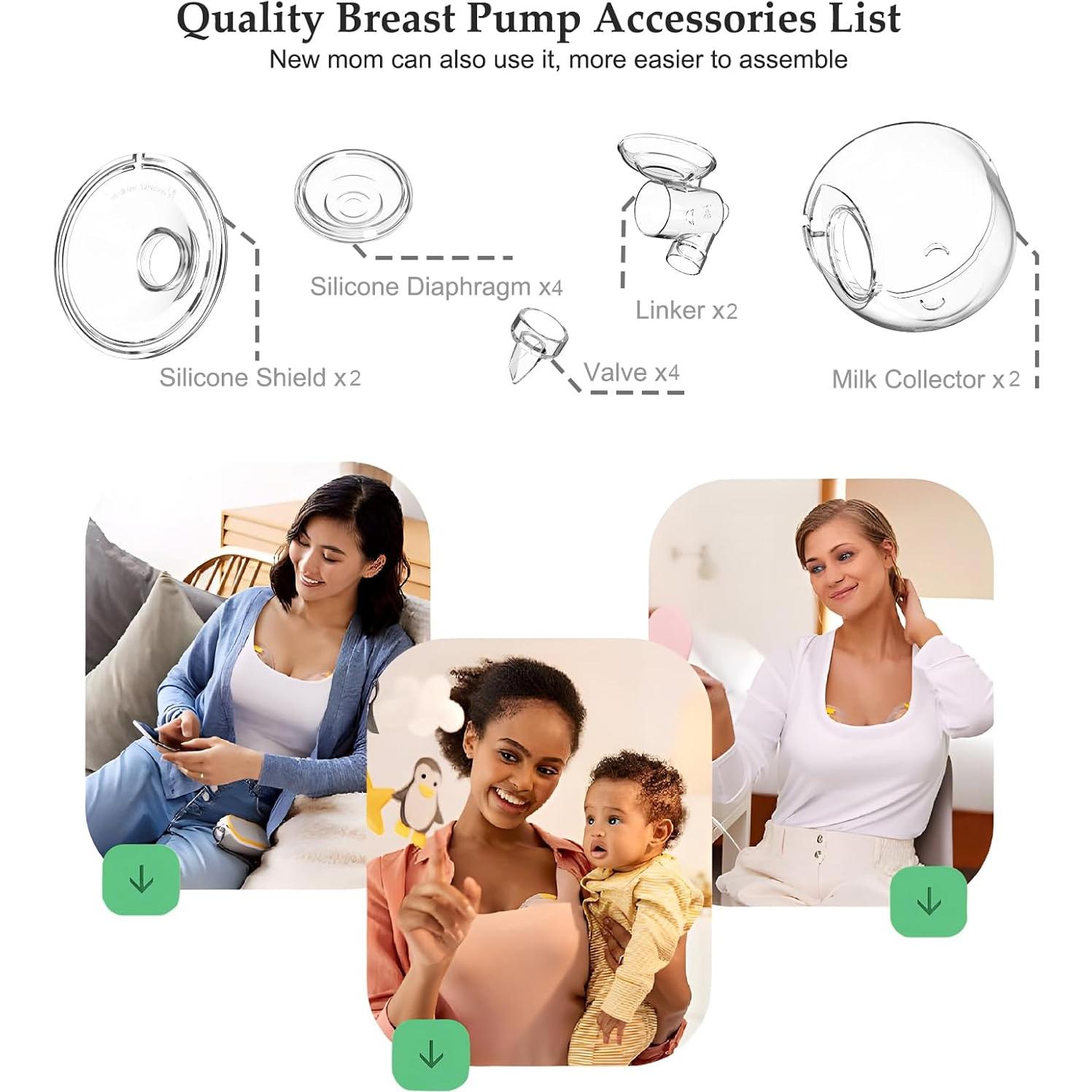 Piezas de Repuesto para Extractor de Leche WindTheSpeeds 24mm