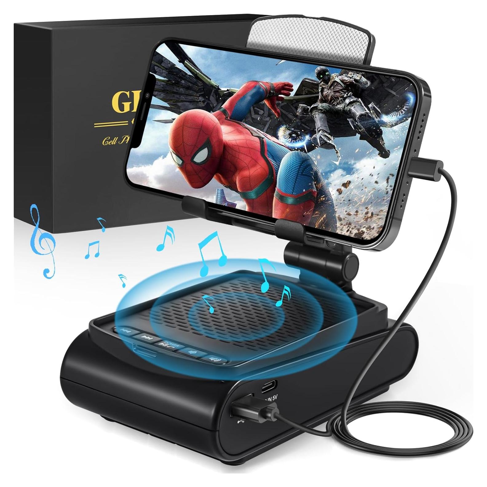 Soporte para Teléfono GLOPUS F25 con Altavoz Bluetooth 3 en 1