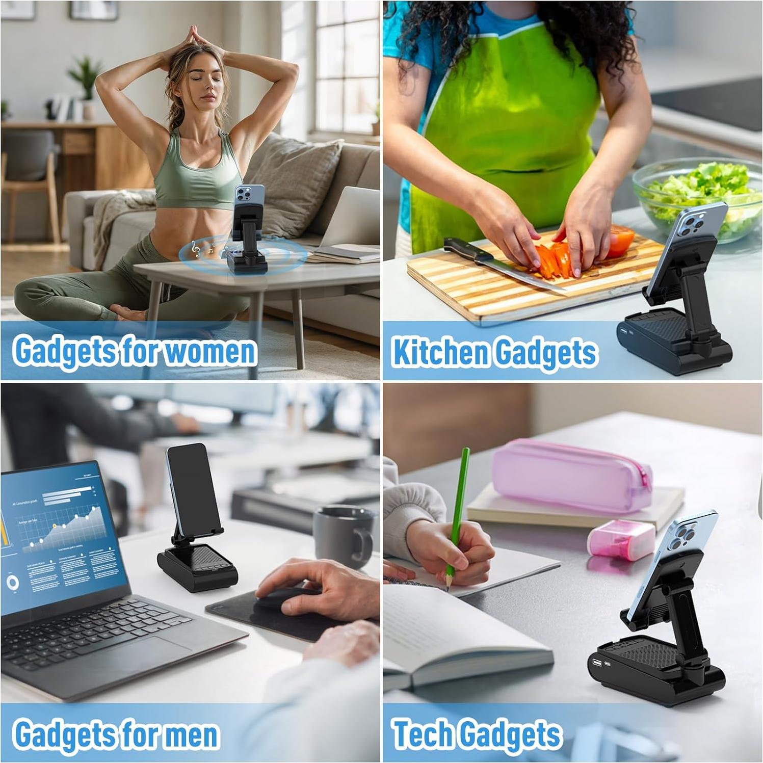 Soporte para Teléfono GLOPUS F25 con Altavoz Bluetooth 3 en 1