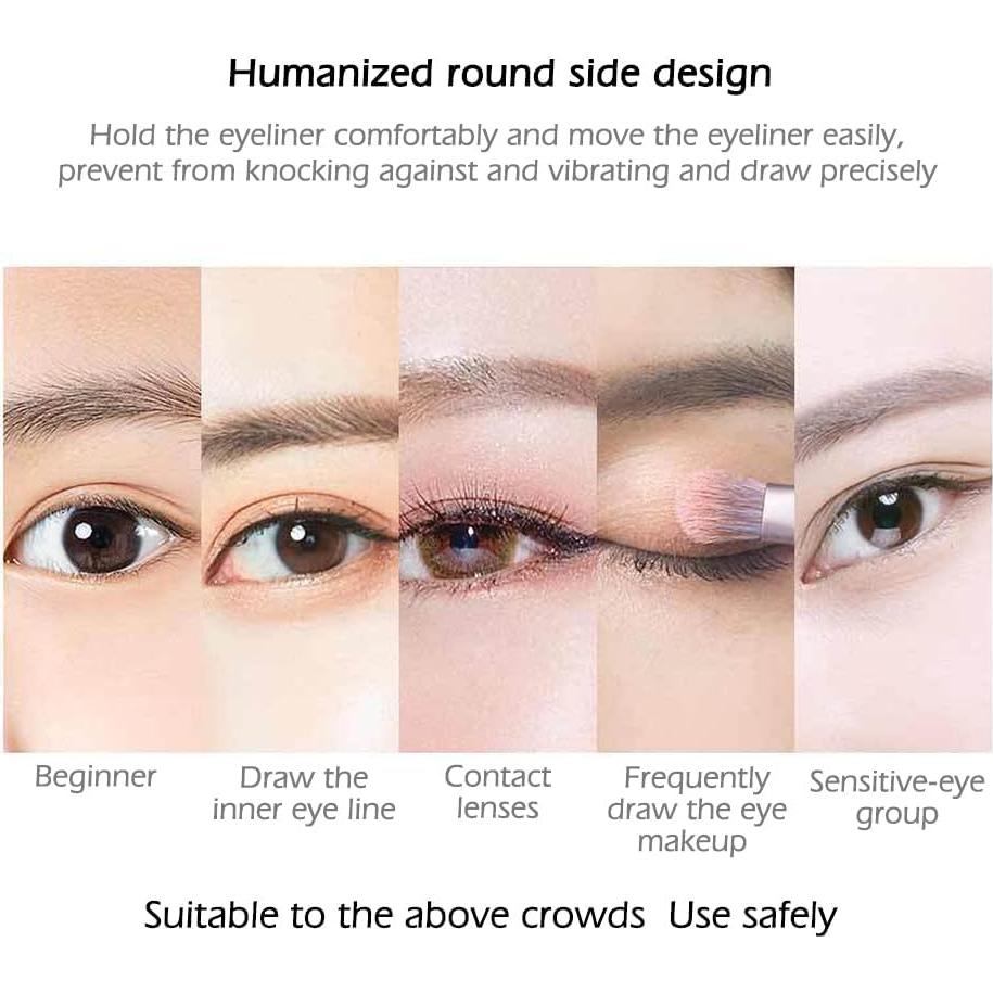 Máscara de Pestañas 4D SENANA MARINA - Impermeable, Volumen y Longitud, Paquete de 3