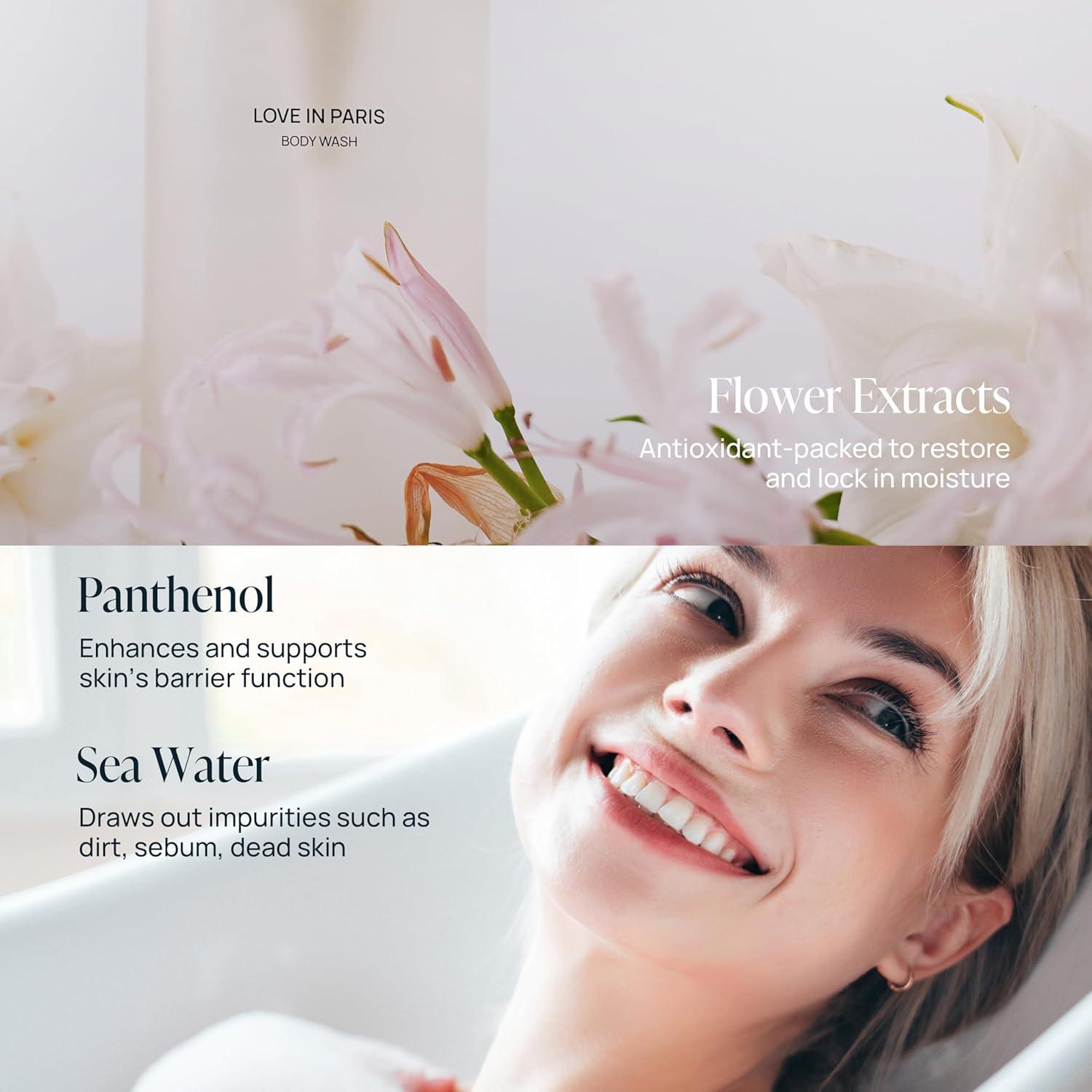 Gel de Ducha Espumoso VOYAGER 300ml Rosa Hidratante