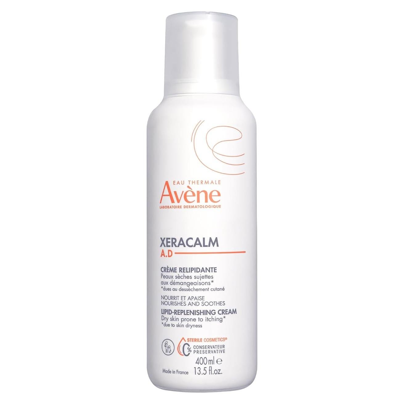 Crema Hidratante Avène XeraCalm A.D 400ml Piel Seca y Eccema