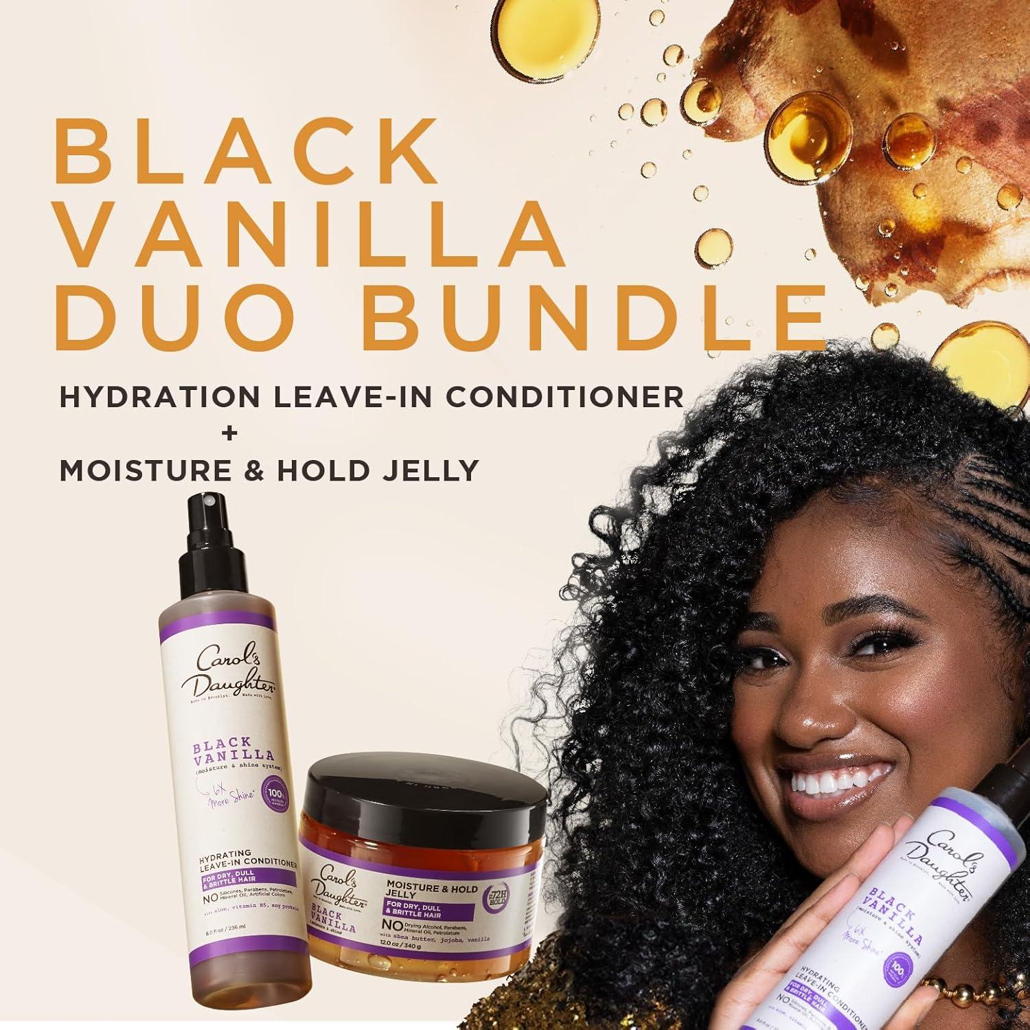 Kit de Estilo de Cabello Black Vanilla Carol's Daughter - Acondicionador y Gel