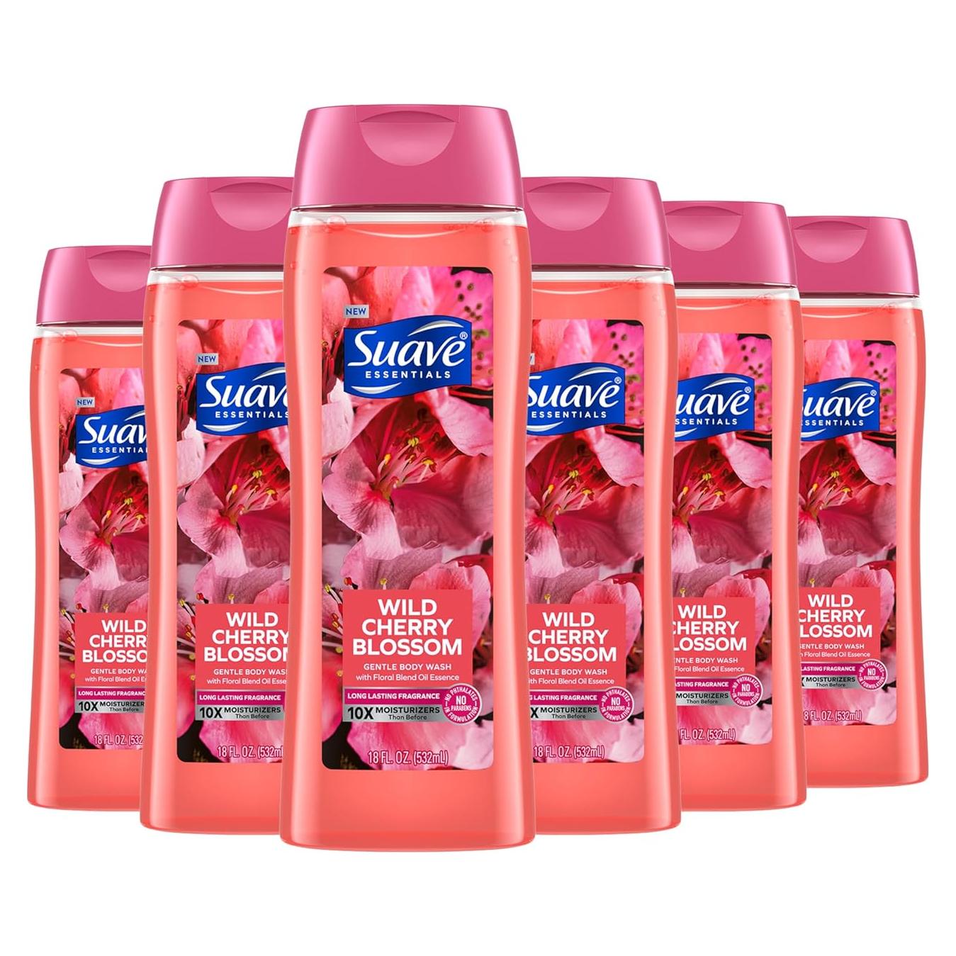 Gel de Ducha Hidratante Suave 510g Flor de Cerezo Paquete 6