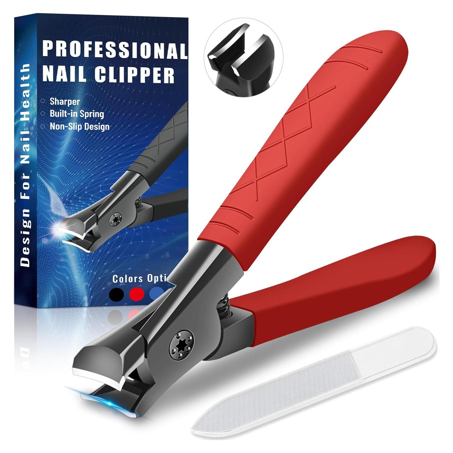 Cortauñas BLESWIN para Uñas Gruesas y Duras - Mango Antideslizante