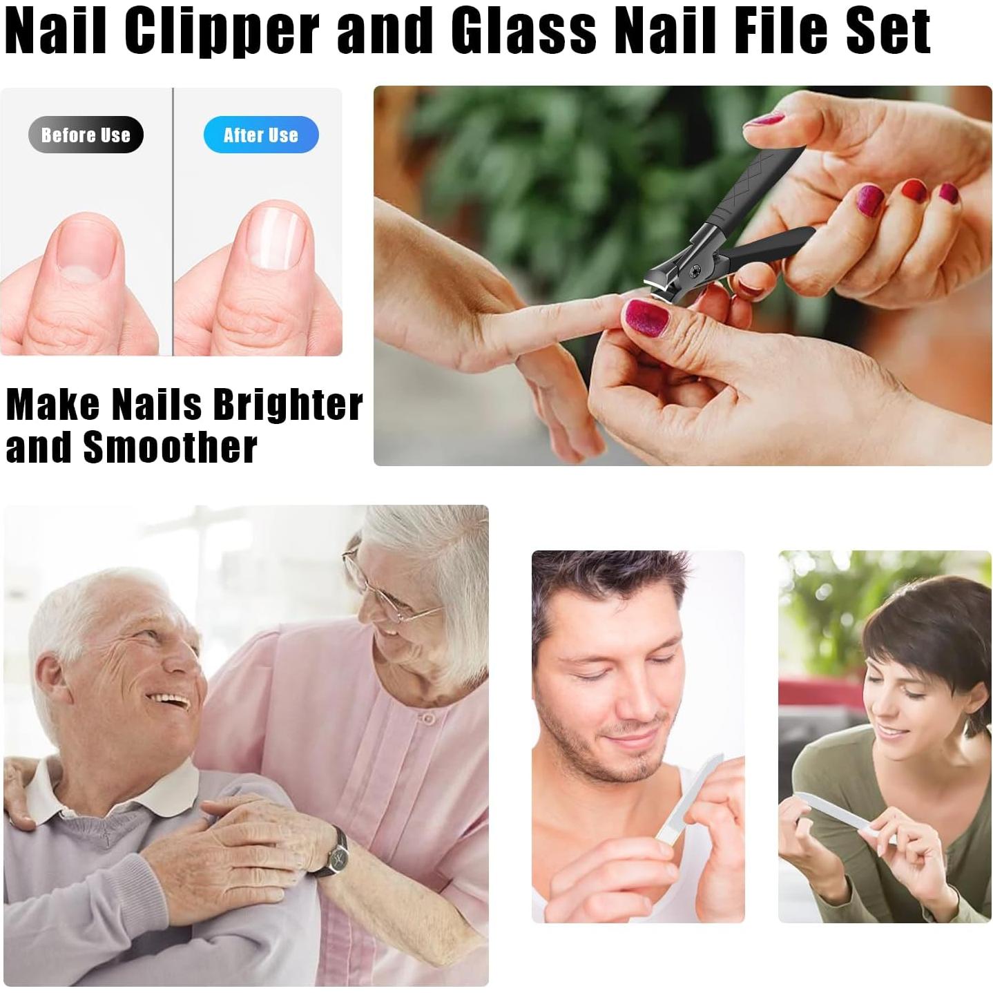 Cortauñas BLESWIN para Uñas Gruesas y Duras - Mango Antideslizante