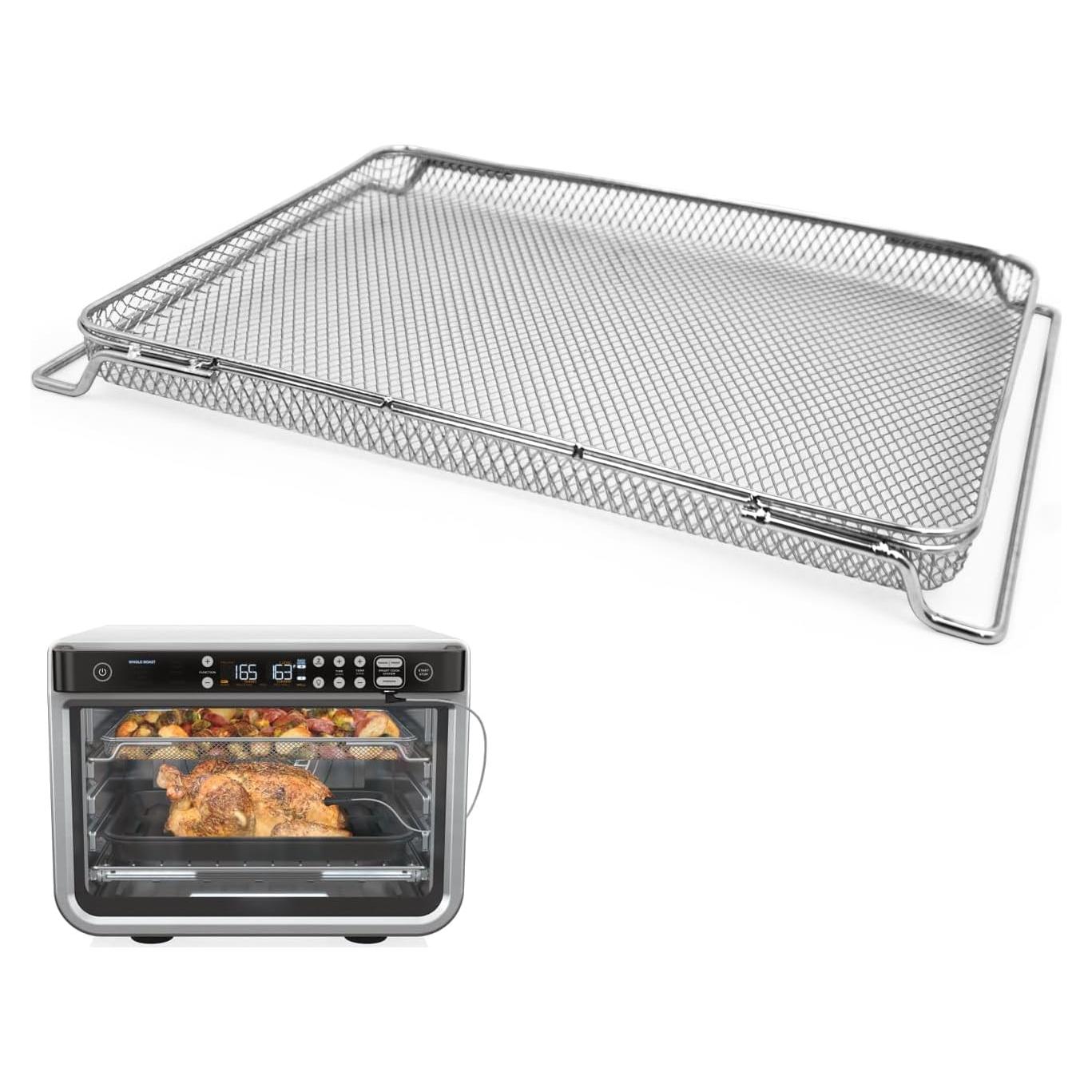 Cesta de Horno de Aire Ninja Foodi 36.6x29cm Acero Inoxidable