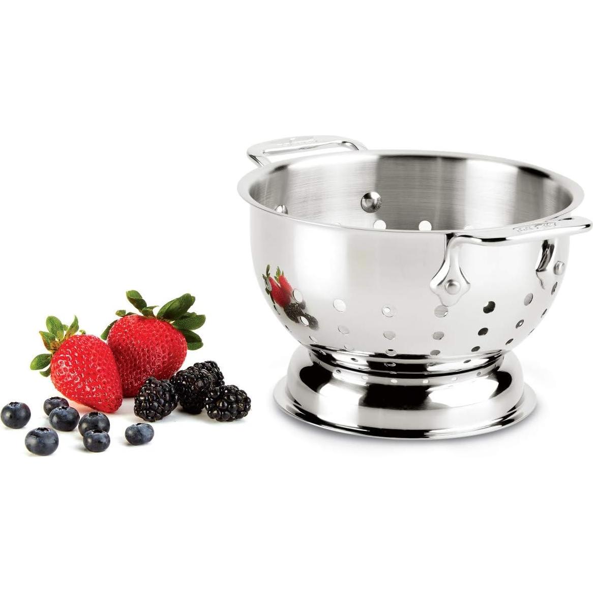 Colador de Acero Inoxidable All-Clad 1.5L con Mango