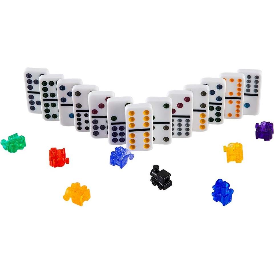 Juego de Dóminos Doble 12 Homwom con Estuche y Tablero