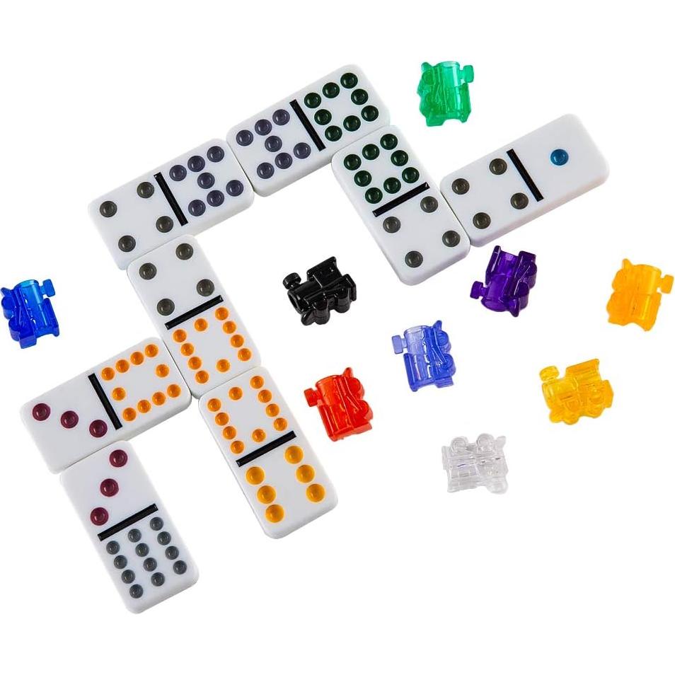 Juego de Dóminos Doble 12 Homwom con Estuche y Tablero