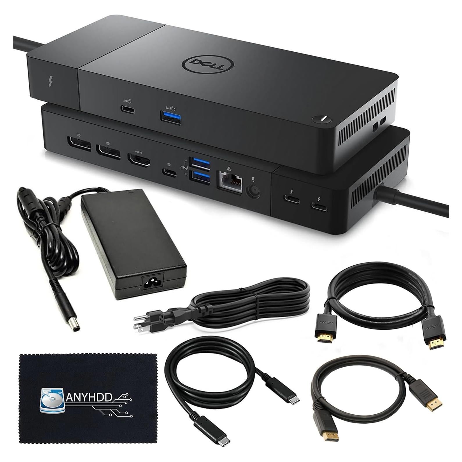 Estación de Acoplamiento Dell WD22TB4 180W - 4 Puertos 4K