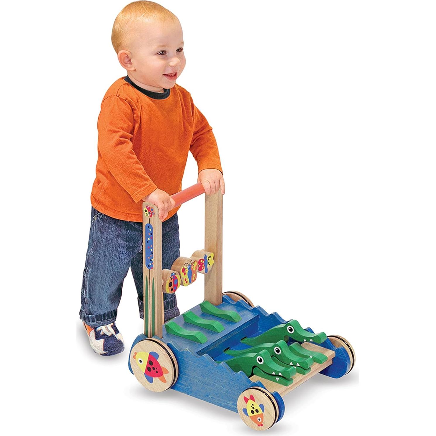 Caminador de Madera Melissa & Doug Caimanes 3 en 1 38x29cm