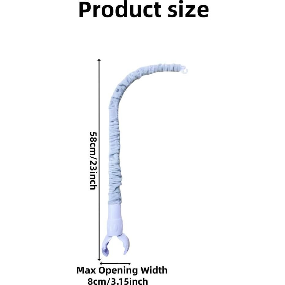 Brazo Móvil para Cuna Accfore Ajustable con Funda Gris
