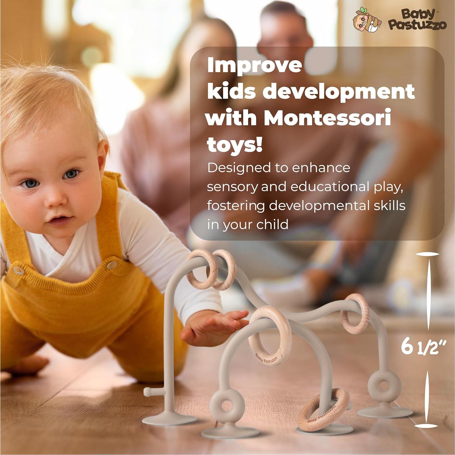 Set de Alimentación de Silicona 6 en 1 Baby Pastuzzo Beige