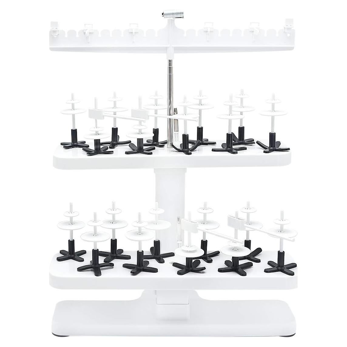 Soporte de Hilo de 20 Conos Sew Tech Ajustable para Bordar