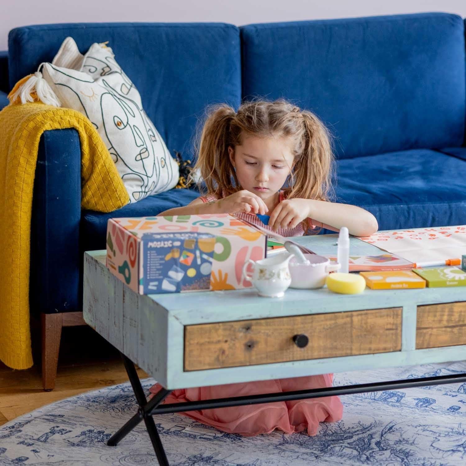 Kit de Mosaico Sculpd para Niños de 4 a 6 Años - Manualidades Creativas