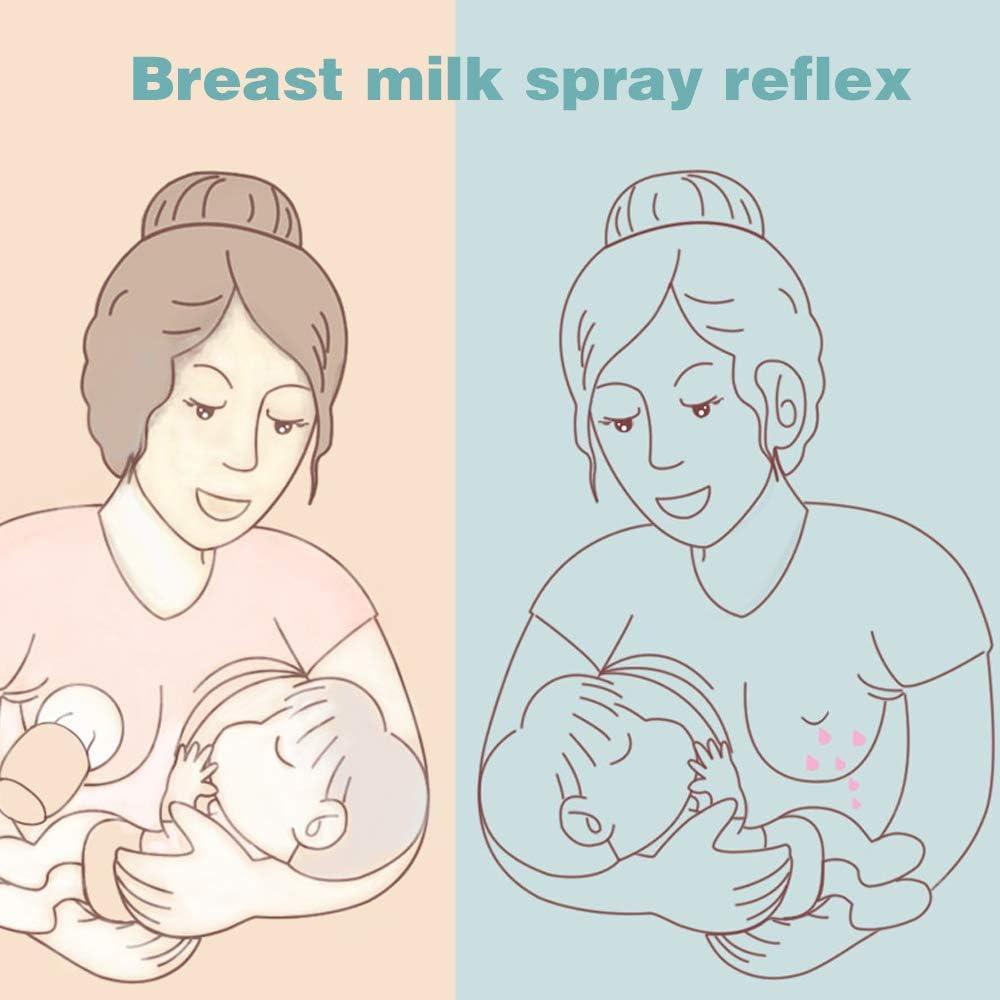 Paquete de 2 Extractores de Leche Manuales ROSE HANNABABY Silicona