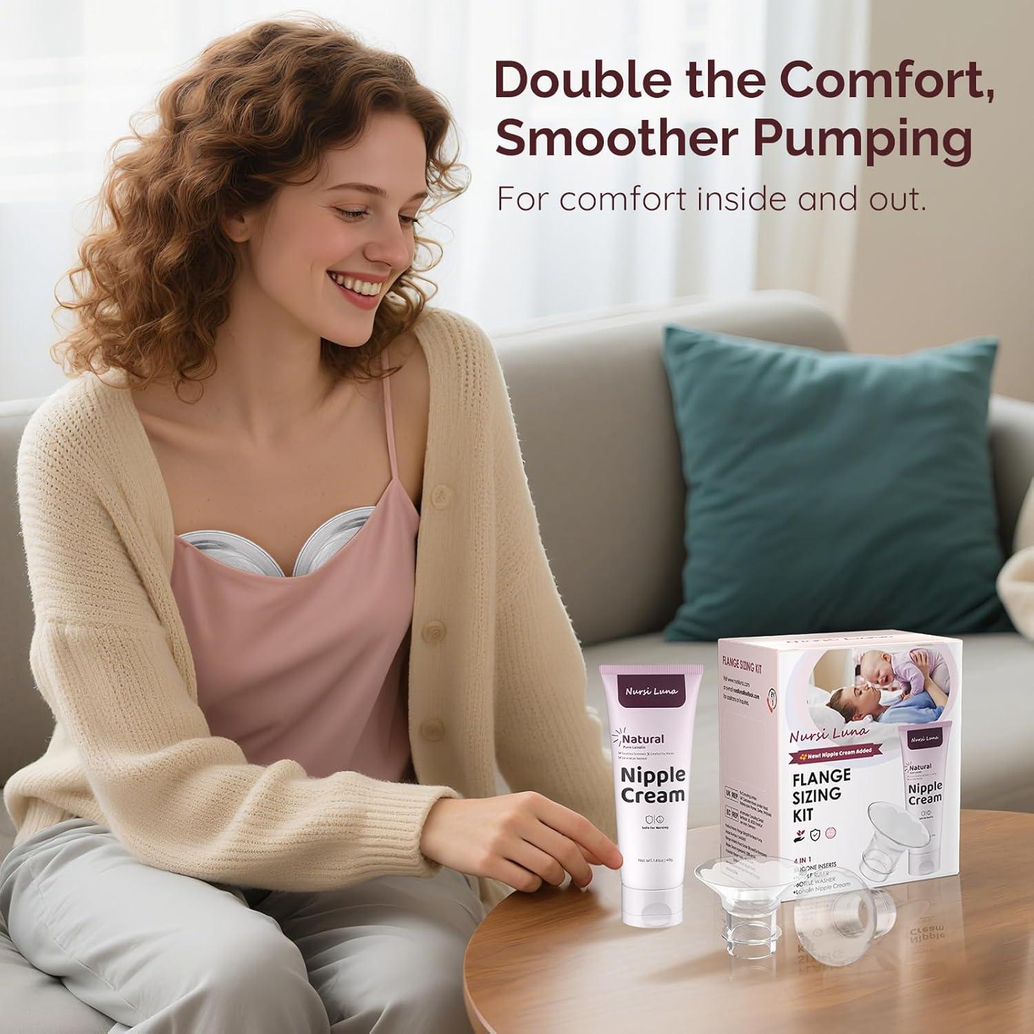 Kit de Bridas para Extractores de Leche Nursi Luna 10PCS 13-21mm