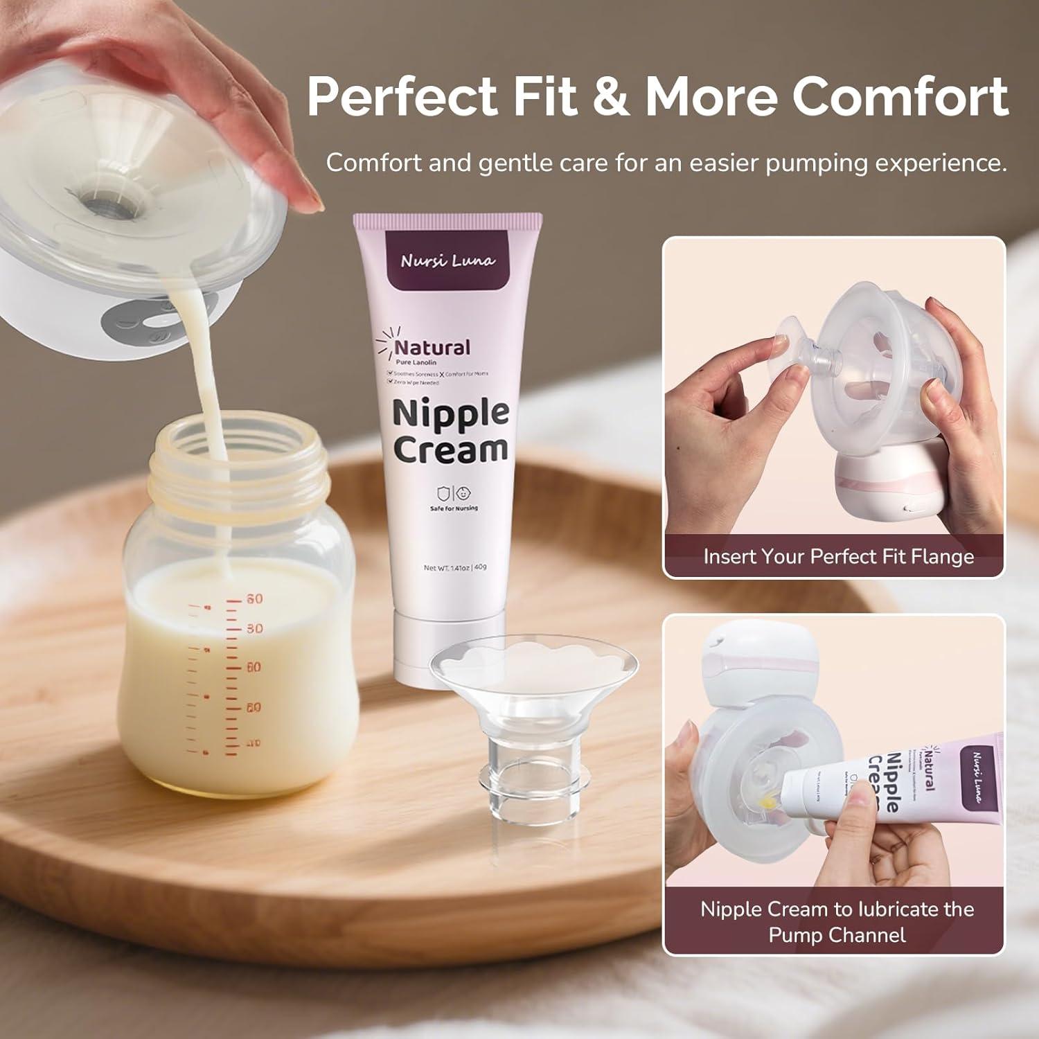 Kit de Bridas para Extractores de Leche Nursi Luna 10PCS 13-21mm