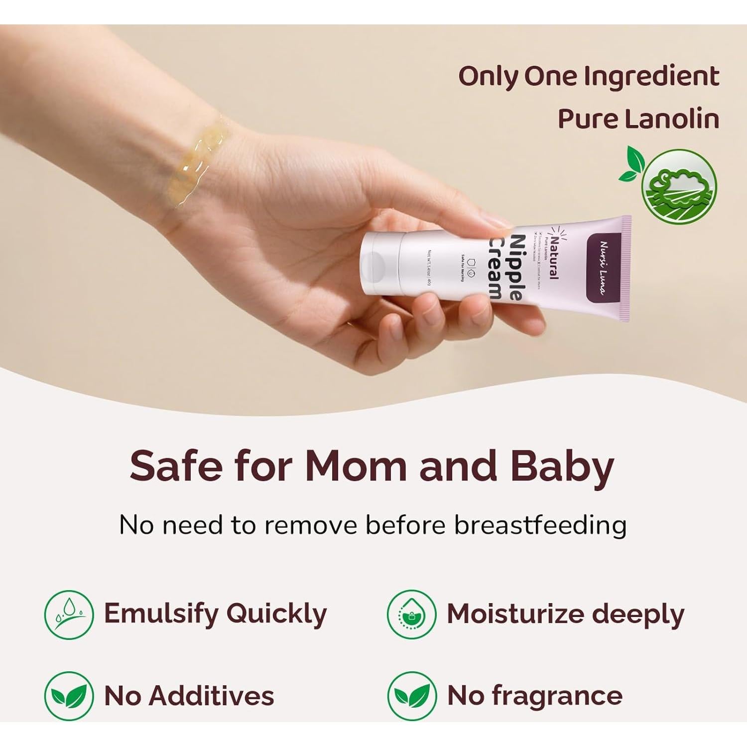 Kit de Bridas para Extractores de Leche Nursi Luna 10PCS 13-21mm