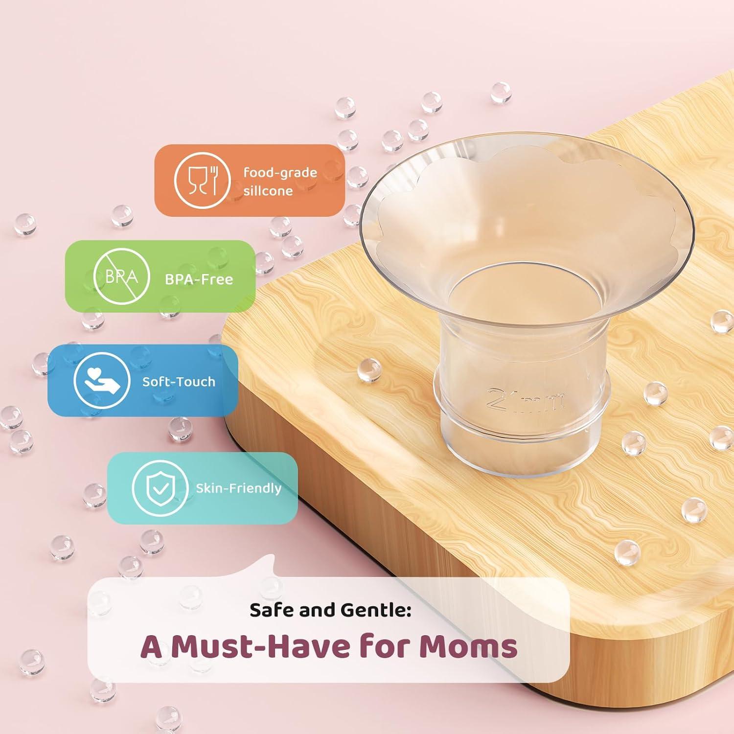 Kit de Bridas para Extractores de Leche Nursi Luna 10PCS 13-21mm