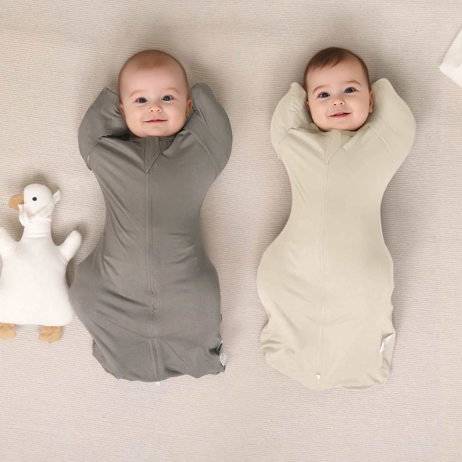 Saco de Sueño Mexxi para Bebé 0-3 Meses, 0.5 TOG, 2 Piezas