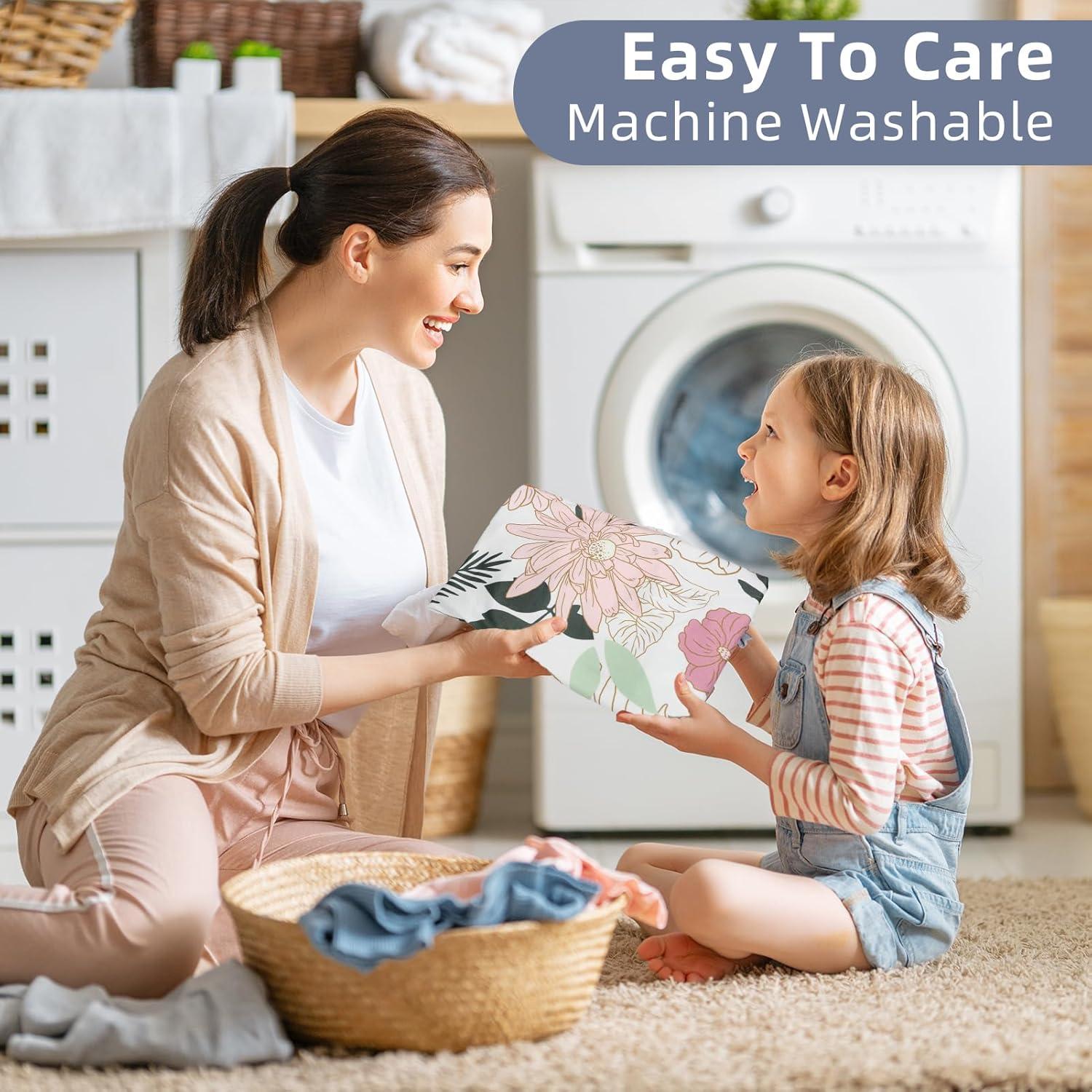 Funda de Lounger para Bebés HNHUAMING Floral de Margarita