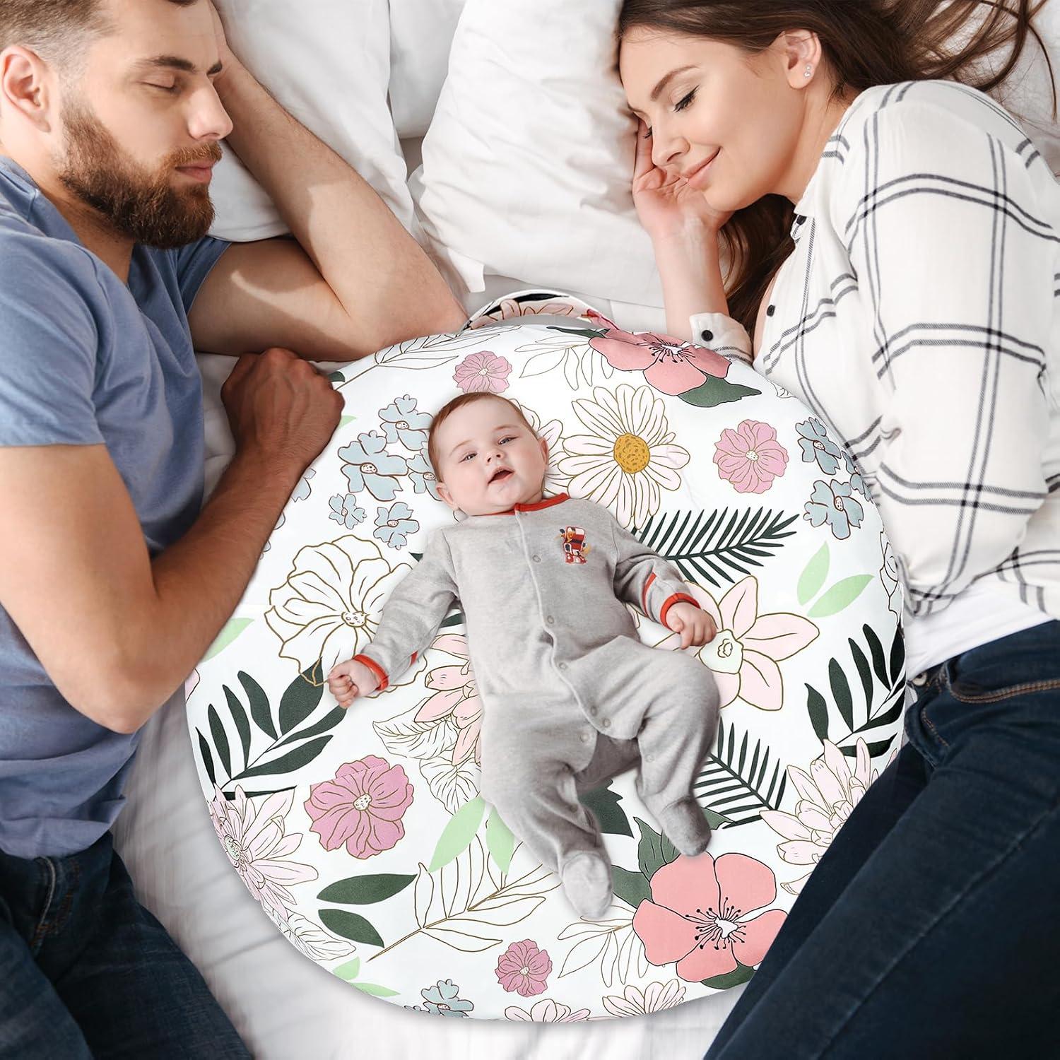 Funda de Lounger para Bebés HNHUAMING Floral de Margarita