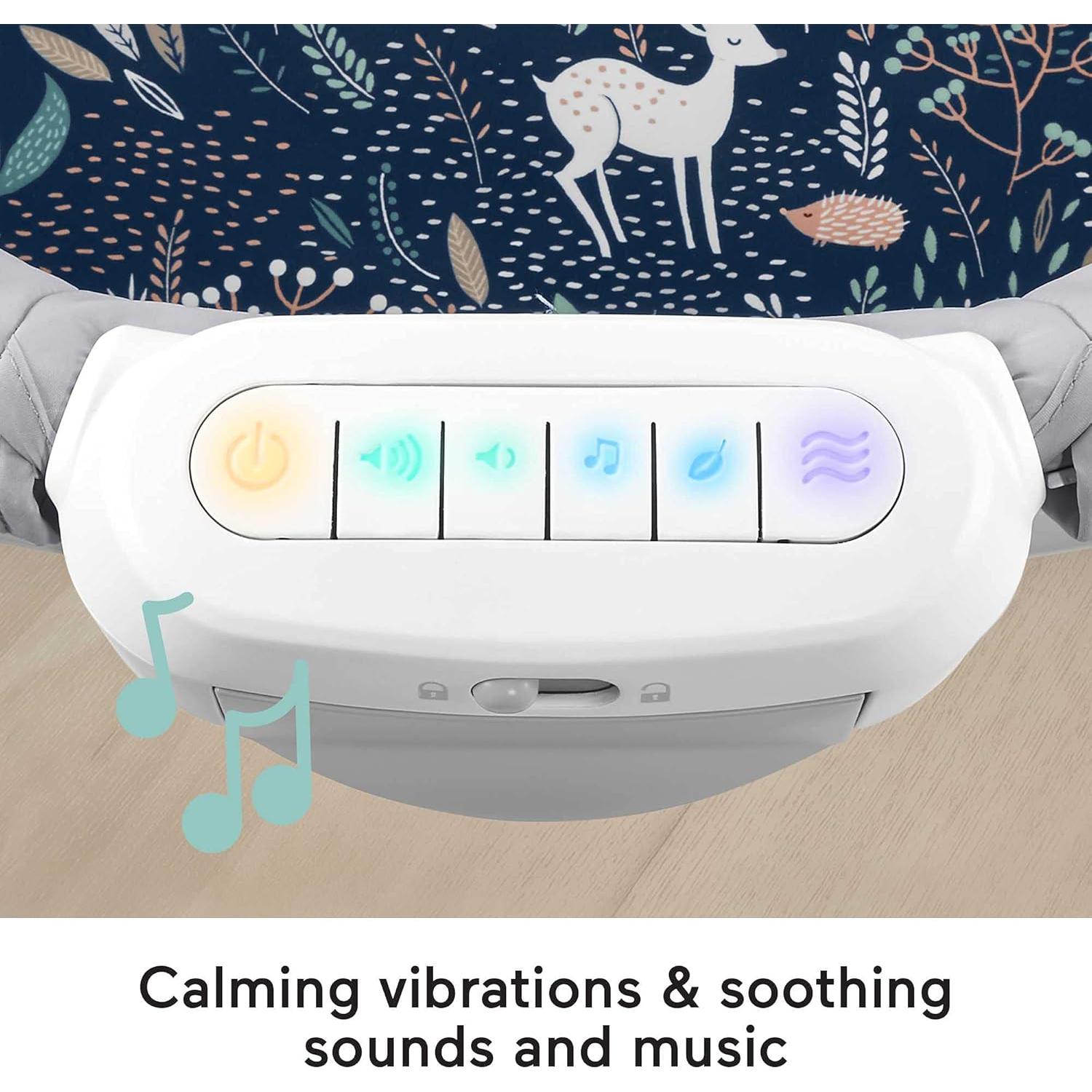 Cuna portátil Fisher-Price Soothing View Vibe 0+ meses