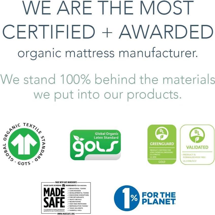 Protector de Colchón Impermeable Naturepedic - Algodón Orgánico