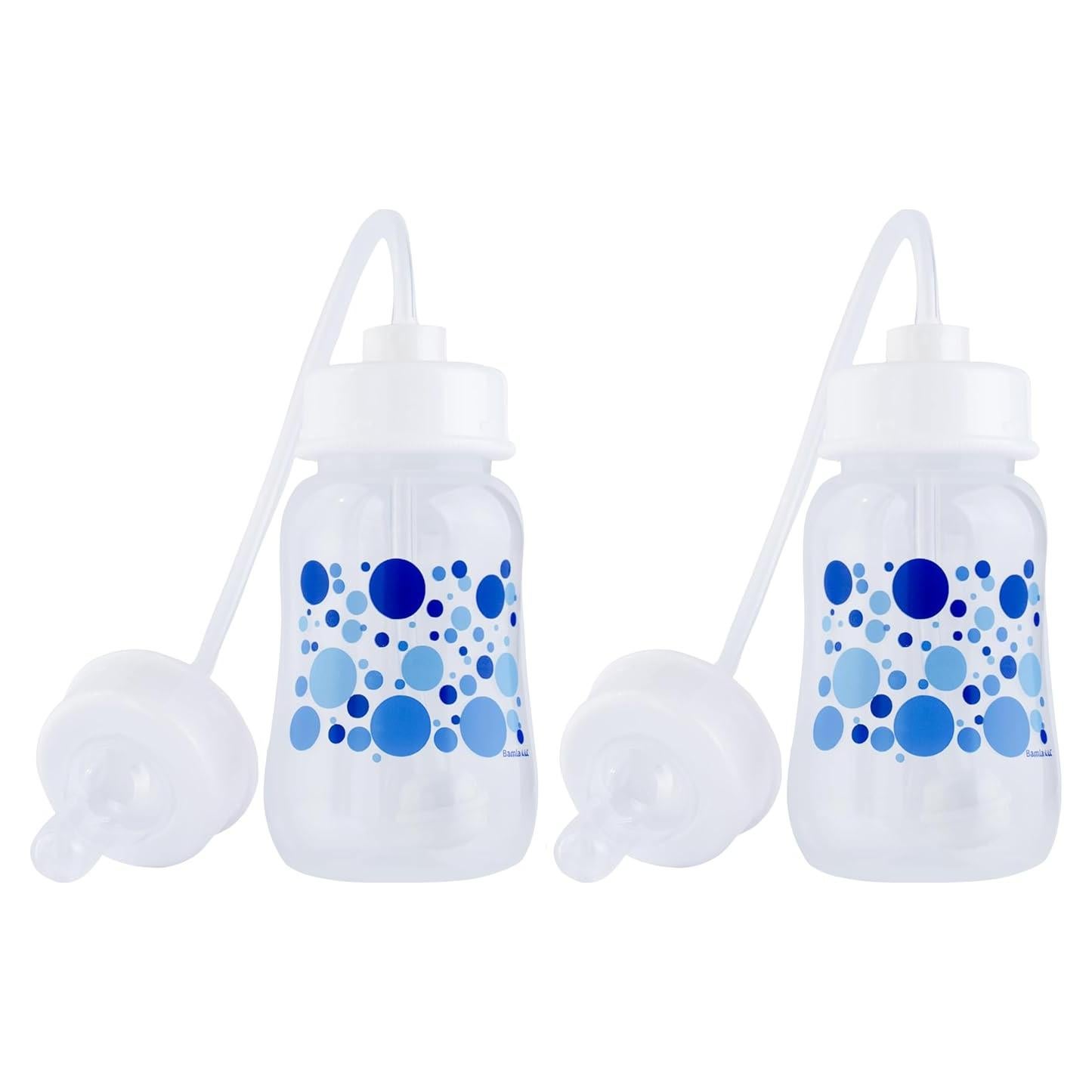 Botella Anti-Cólico para Bebés 4 oz - Set de 2 Azul