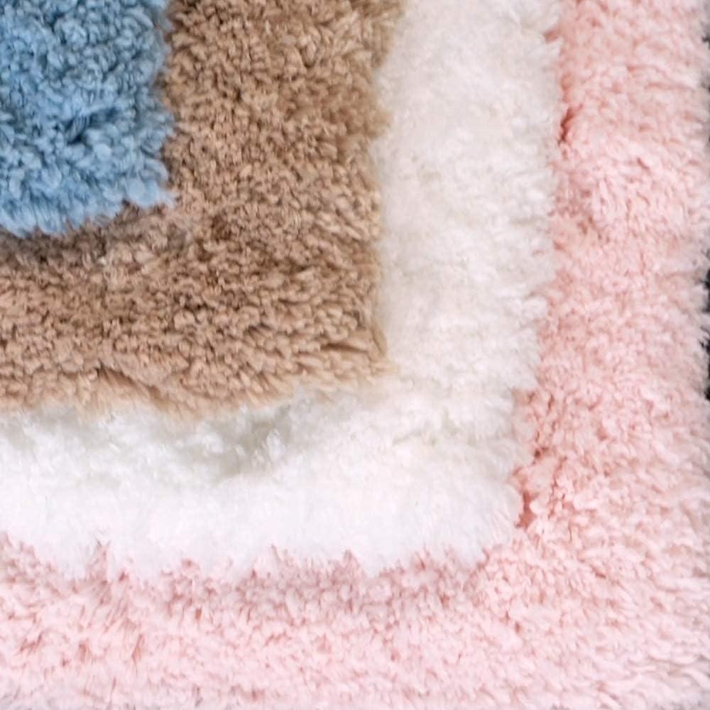 Alfombrilla de baño Sheepping Rosa 81.3x50.8 cm Antideslizante