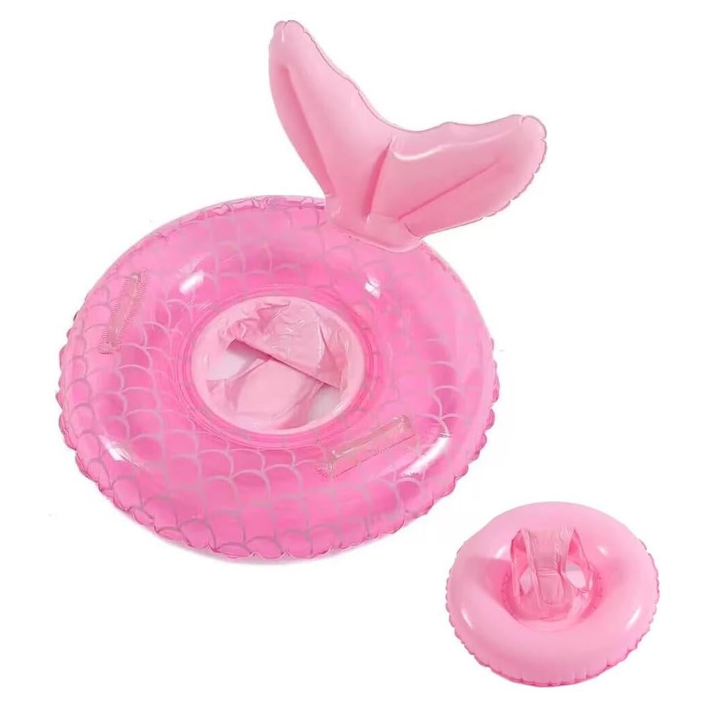Flotador Inflable para Bebés UMBWORLD Sirena Rosa 20kg