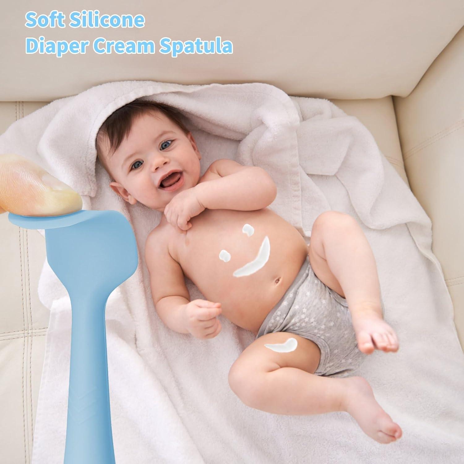 Espátula de Silicona Suave para Crema de Pañal MSVP 16.5cm