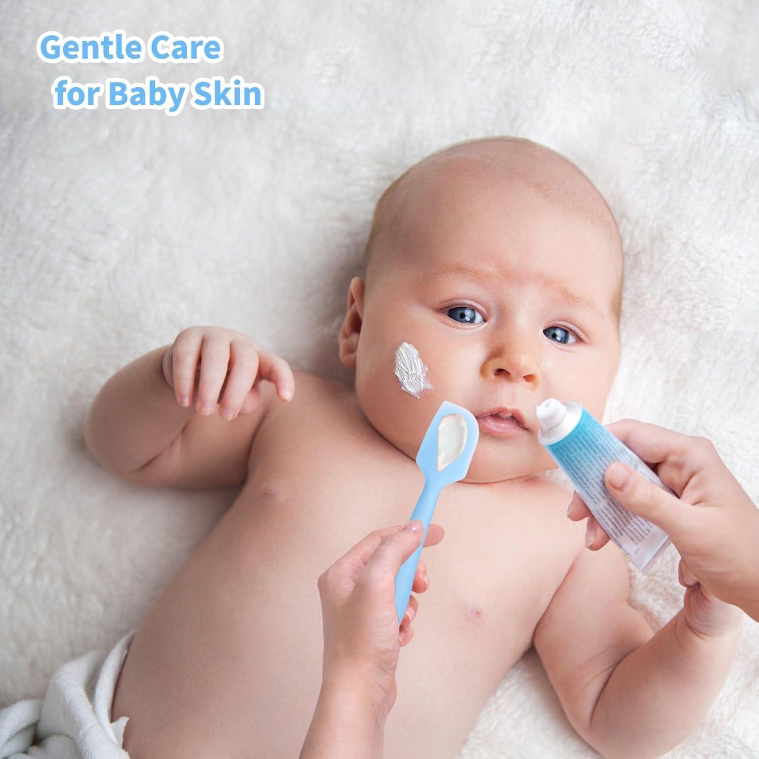 Espátula de Silicona Suave para Crema de Pañal MSVP 16.5cm