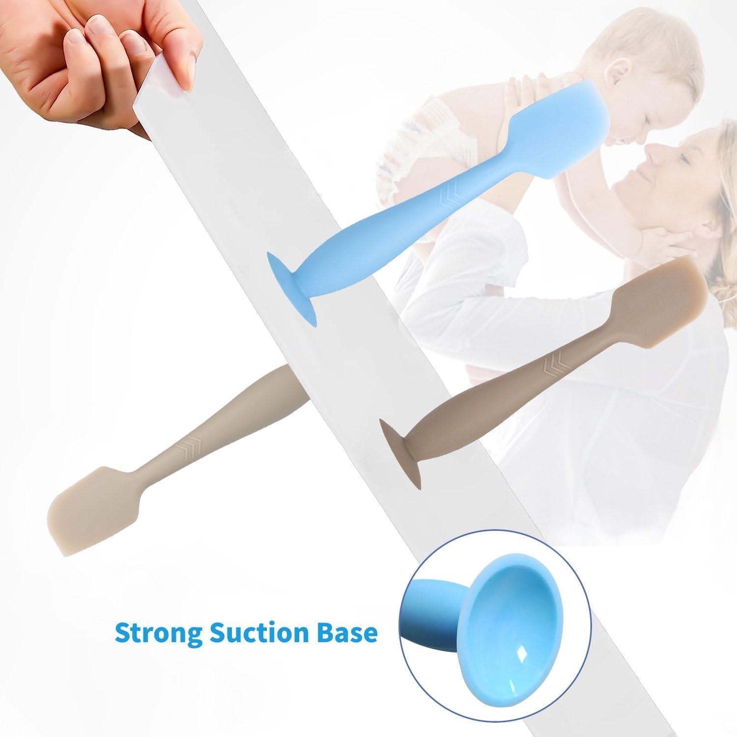 Espátula de Silicona Suave para Crema de Pañal MSVP 16.5cm