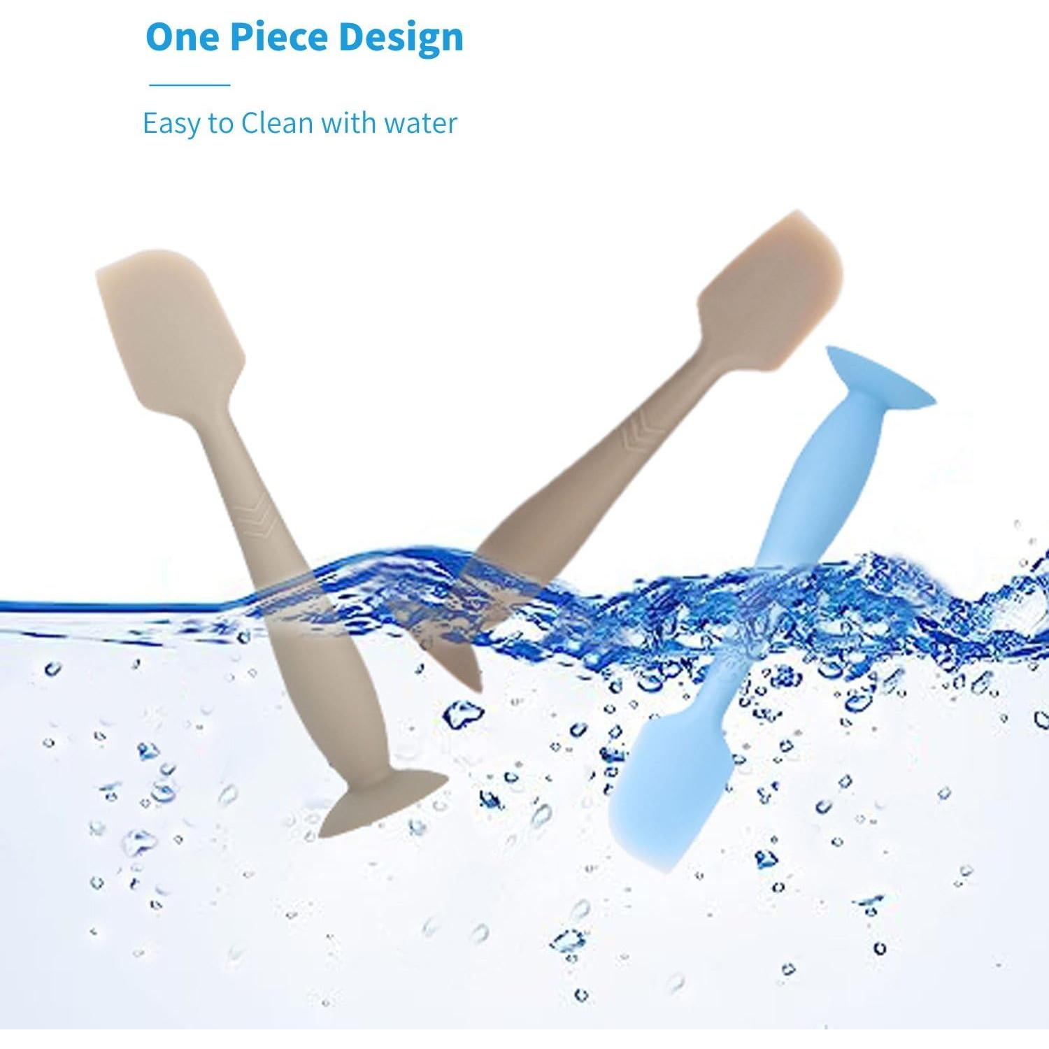 Espátula de Silicona Suave para Crema de Pañal MSVP 16.5cm