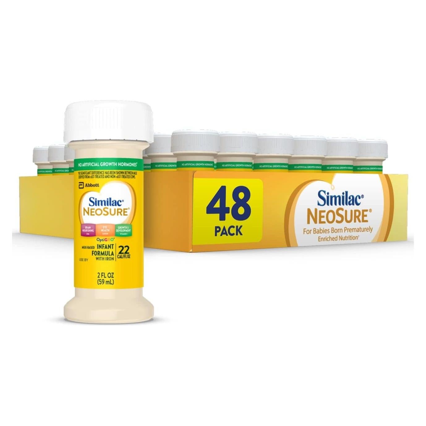 Similac NeoSure Fómula Infantil Prematura 2oz - 48 Botellas