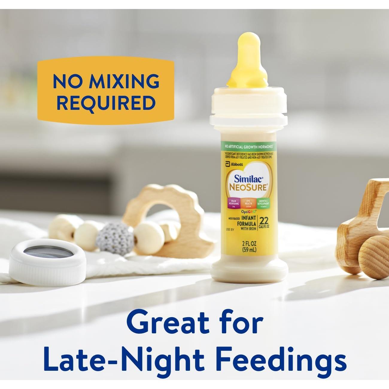 Similac NeoSure Fómula Infantil Prematura 2oz - 48 Botellas