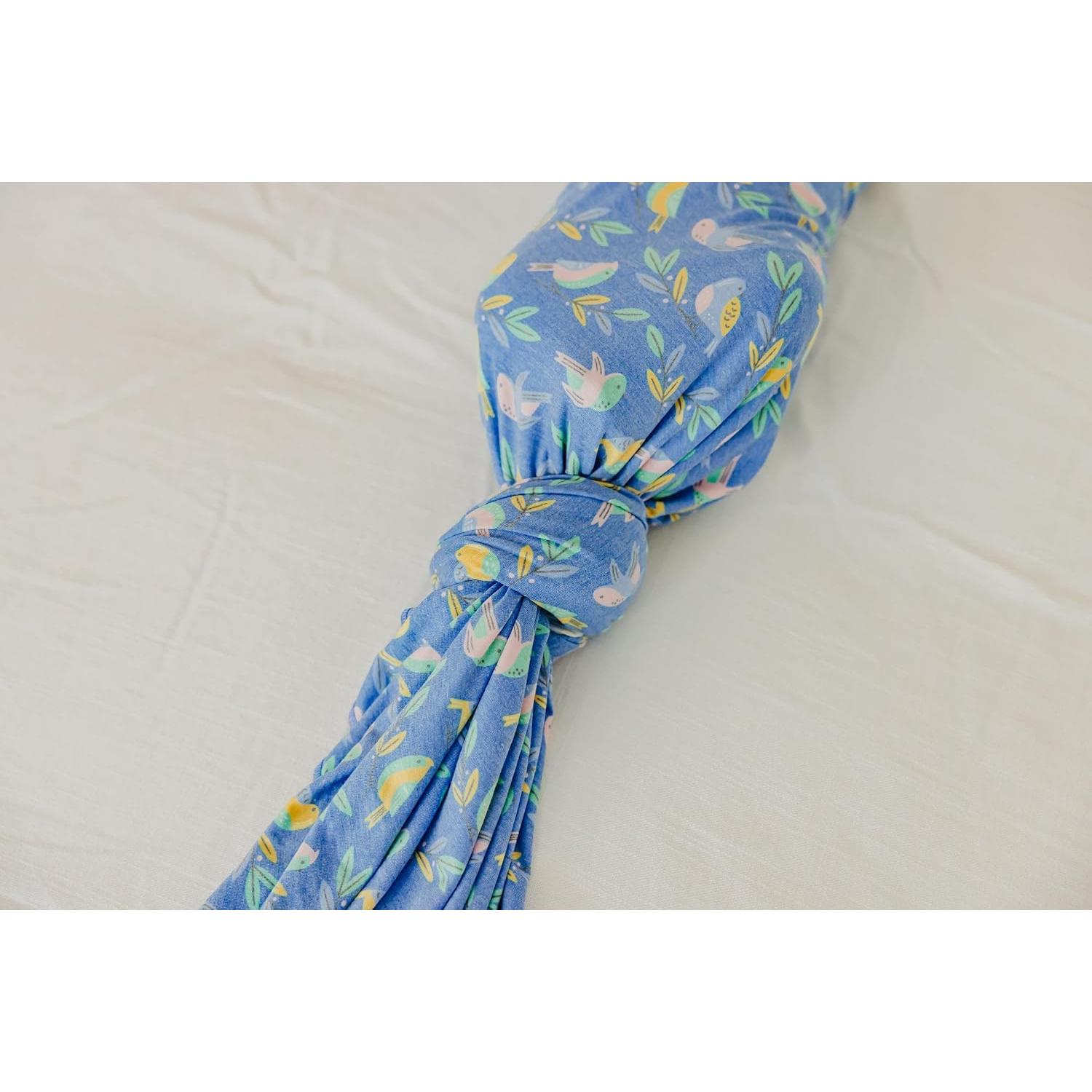 Manta de Envolver Copper Pearl Birdie 117x117 cm Suave y Elástica